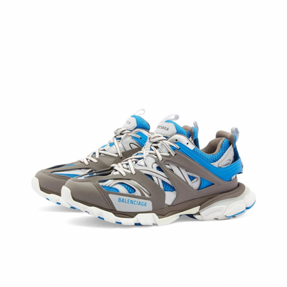 BALENCIAGA LED TRACK SNEAKER WHITE & LIGHT GREY
